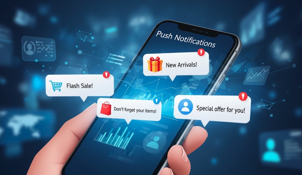 Push értesítések: a webshop növekedésének titkos fegyvere